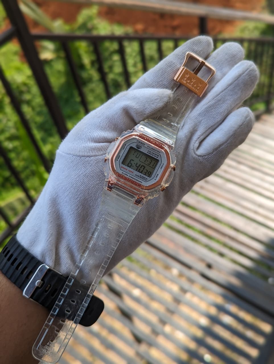 G-SHOCK Transparent Edition – Unisex Shock-Resistant Watch