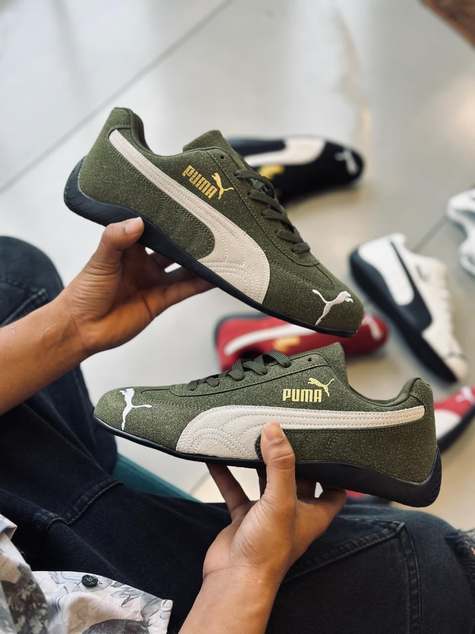 Imported PUMA Speed Cat – Classic Low-Top Sneakers