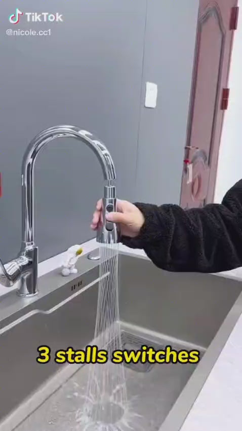 360° Rotating Faucet Splash Head